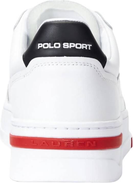 Polo Ralph Lauren Casual Stijl Sneakers voor Mannen White Heren