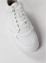 Ralph Lauren Geperforeerde Leren Sneaker met Memory Foam White Heren - Thumbnail 9