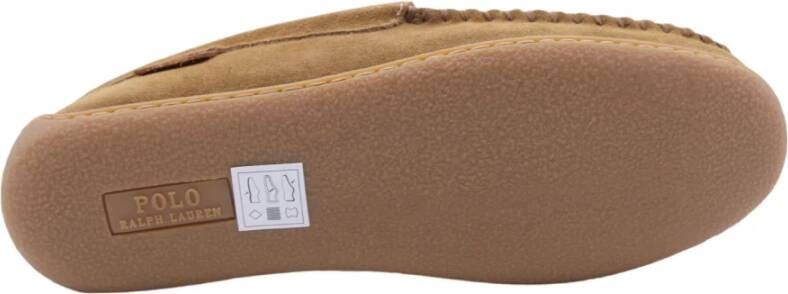 Polo Ralph Lauren Stijlvolle heren loafers voor elke gelegenheid Brown Heren