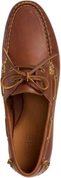 Polo Ralph Lauren Stijlvolle Mocassin Schoenen Brown Heren