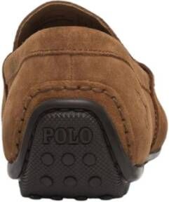 Polo Ralph Lauren Stijlvolle Moccasin Schoenen Brown Heren