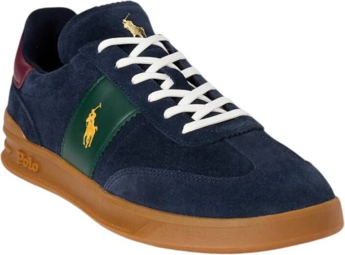 Polo Ralph Lauren Stijlvolle Sneakers voor Dagelijks Gebruik Blue Heren