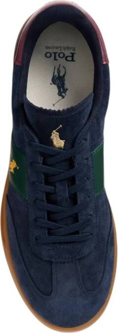 Polo Ralph Lauren Stijlvolle Sneakers voor Dagelijks Gebruik Blue Heren