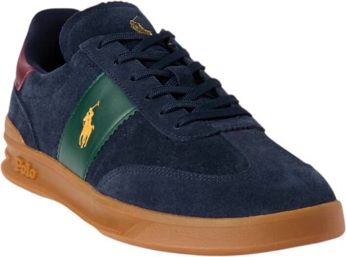 Polo Ralph Lauren Stijlvolle Sneakers voor Dagelijks Gebruik Blue Heren