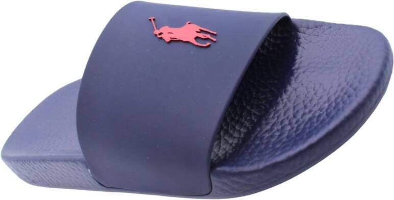 Polo Ralph Lauren Tiger Sliders Blue Heren