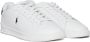 Polo Ralph Lauren Witte leren sneakers HRT CT II White Heren - Thumbnail 2