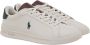 Polo Ralph Lauren Witte sportieve leren sneakers White Heren - Thumbnail 4