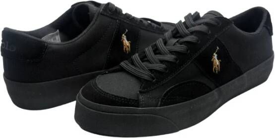 Polo Ralph Lauren Zwarte Heren Sayer Sport Sneakers Black Heren