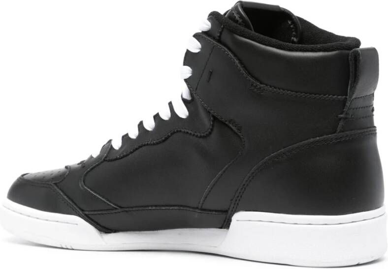 Polo Ralph Lauren Zwarte Veterschoenen Casual Enkellaarsjes Black Heren