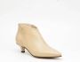 Pomme D'or Beige Leren Enkellaarsje Beige Dames - Thumbnail 2