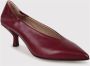 Pomme D'or Kersenrode puntige pumps Red Dames - Thumbnail 2