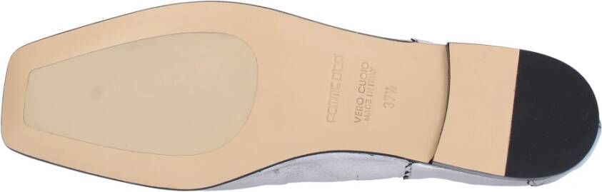 Pomme D'or Platte schoenen Zilver Gray Dames