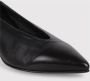 Pomme D'or Zwarte puntige pumps Black Dames - Thumbnail 3