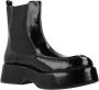 Pons Quintana Klassieke Chelsea Boots van zwart leer Black Dames - Thumbnail 5