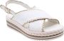 Pons Quintana Stijlvolle Platte Sandalen voor Zomerse Stijl White Dames - Thumbnail 8