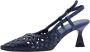 Pons Quintana Elegante Slingback Hakken Blue Dames - Thumbnail 4