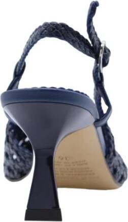 Pons Quintana Elegante Slingback Hakken Blue Dames