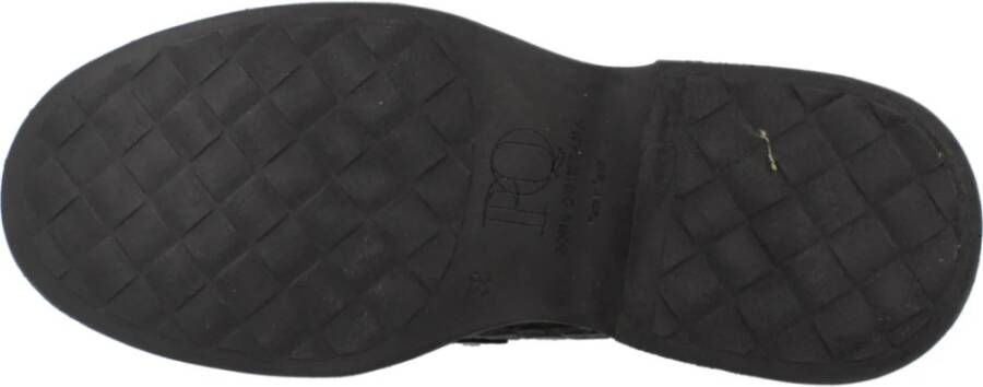 Pons Quintana Stijlvolle Fliper Loafers Black Dames