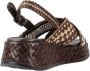 Pons Quintana Stijlvolle platte sandalen voor vrouwen Brown Dames - Thumbnail 6