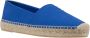 Prada Canvas Slip-On Espadrilles Blue Dames - Thumbnail 2