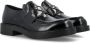 Prada Chocolade Geborstelde Loafers Black Heren - Thumbnail 3