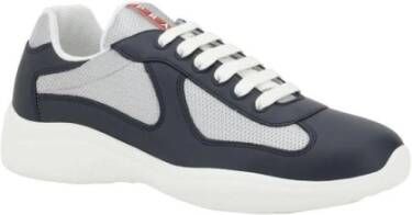 Prada Cup Sneaker Blue Heren