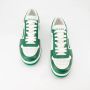 Prada Downtown Bicolor Leren Sneakers Green Heren - Thumbnail 6