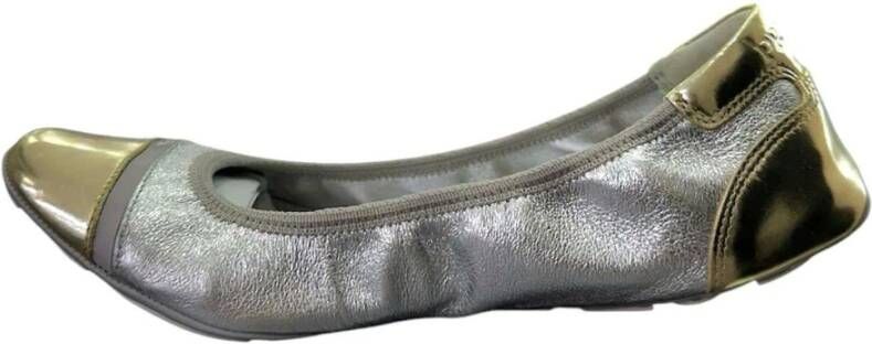 Prada Elegante Ballet Flats voor Vrouwen Gray Dames