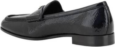 Prada Elegante Leren Loafers Black Dames