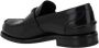 Prada Elegante Leren Loafers Monelli Stijl Black Heren - Thumbnail 4