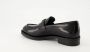 Prada Geborsteld leren loafers Black Dames - Thumbnail 3