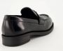 Prada Geborsteld leren loafers Black Dames - Thumbnail 4