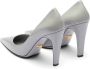 Prada Grijze Leren Pumps met Puntige Neus Gray Dames - Thumbnail 3