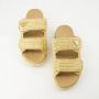 Prada Gebreide Slide Sandalen Beige Dames - Thumbnail 6