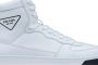 Prada Heren Veterschoenen Hoge Sneakers White Heren - Thumbnail 4