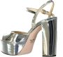 Prada High Heel Sandals Gray Dames - Thumbnail 10