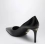 Prada Lage Hak Leren Pumps Black Dames - Thumbnail 2