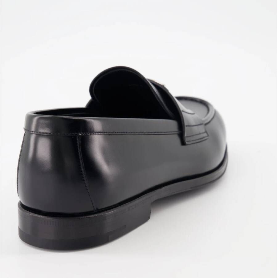 Prada Leren Instap Mocassins Black Heren