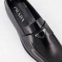 Prada Zwarte leren instappers Black Heren - Thumbnail 5