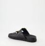 Prada Leren Slippers Black Dames - Thumbnail 9