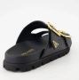 Prada Leren Slippers Black Dames - Thumbnail 10