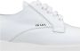 Prada Leren Vetersneakers voor Dames White Dames - Thumbnail 5