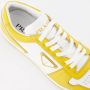 Prada Leren vetersneakers Yellow Heren - Thumbnail 5