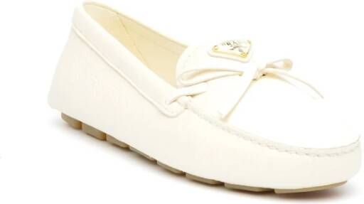 Prada Loafers White Dames