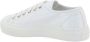 Prada Luxe Leren Sneakers met Patentontwerp White Dames - Thumbnail 2