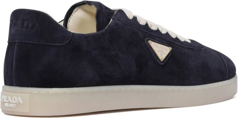 Prada Midnight Blue Lane Sneakers Blue Heren