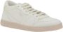 Prada Monogram Leren Sneakers met Platte Zool White Dames - Thumbnail 2