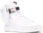 Prada Nylon Logo Pouch Sneakers Wit Rubber White Dames - Thumbnail 2