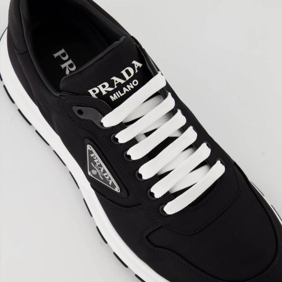 Prada Nylon Manden Herfst-Winter Collectie 2024 Black Heren