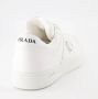 Prada Downtown Re-Nylon Veterschoenen White Heren - Thumbnail 4